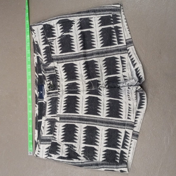 American Eagle Kaki Midi Stretch Shorts & Aztec Print Midi Stretch Shorts - Picture 6 of 16